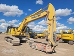 Front of used Komatsu Excavator for Sale